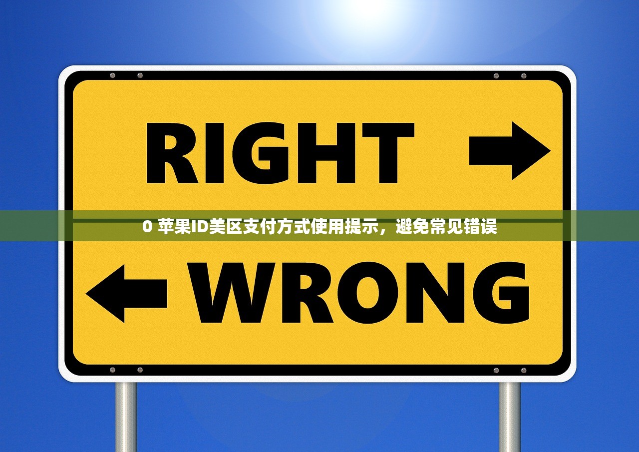 0 苹果ID美区支付方式使用提示,避免常见错误