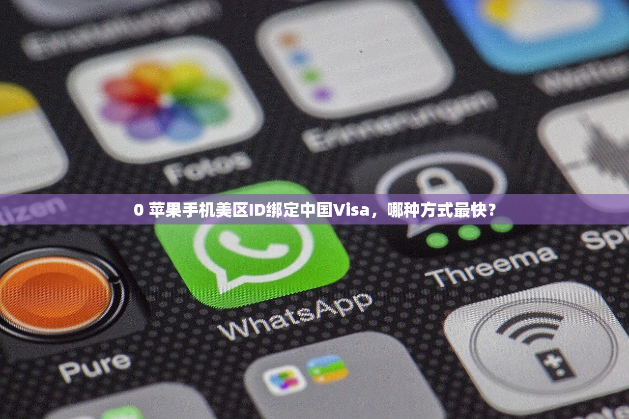 0 苹果手机美区ID绑定中国Visa，哪种方式最快？