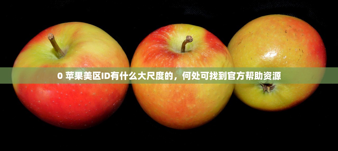 0 苹果美区ID有什么大尺度的，何处可找到官方帮助资源