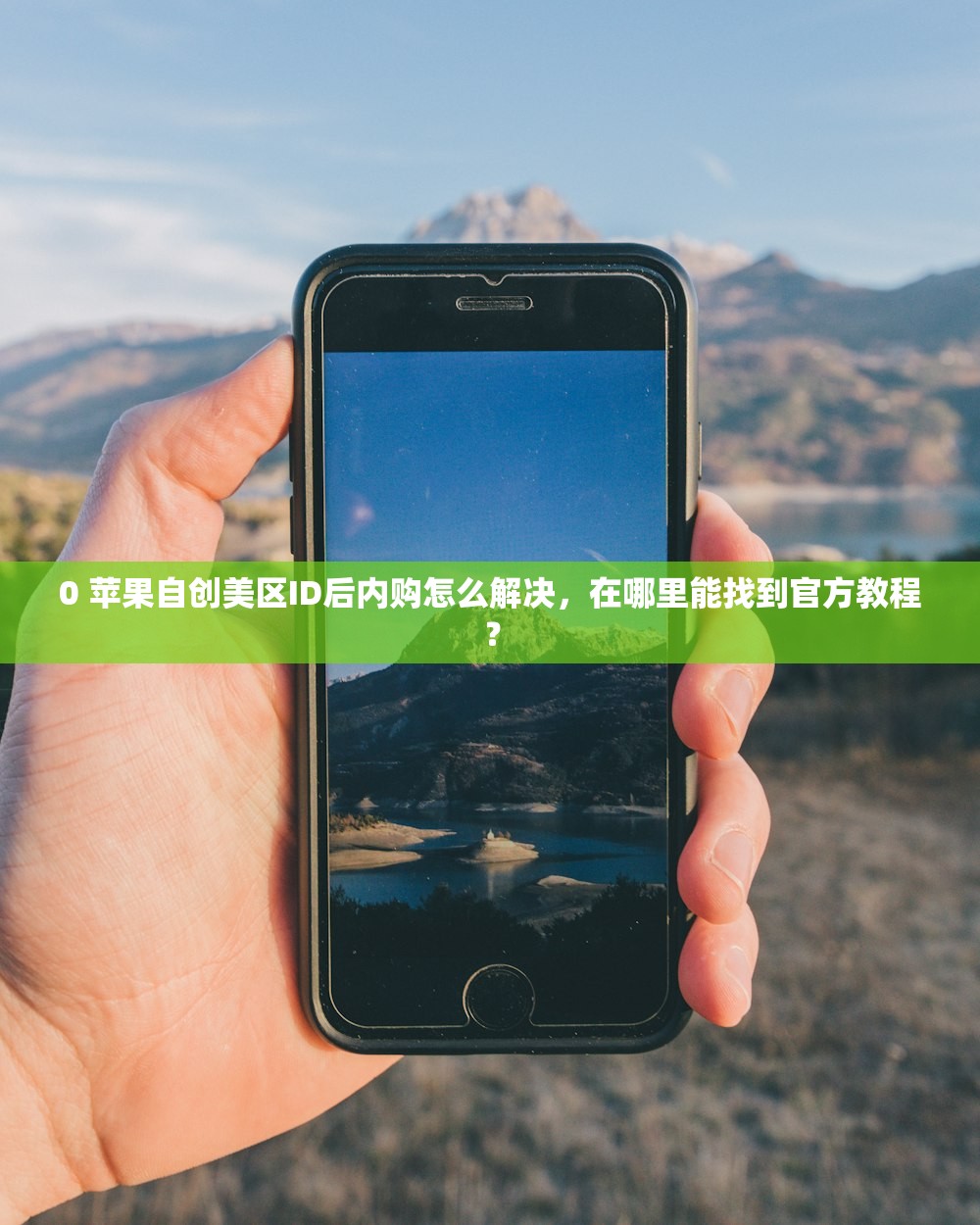 0 苹果自创美区ID后内购怎么解决,在哪里能找到官方教程?