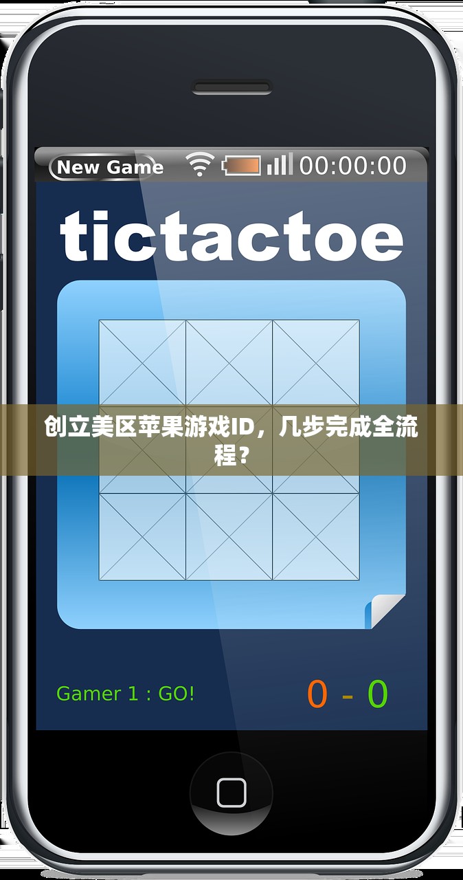 创立美区苹果游戏ID,几步完成全流程?