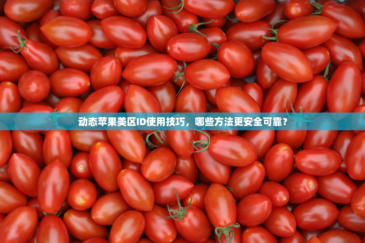 动态苹果美区ID使用技巧，哪些方法更安全可靠？