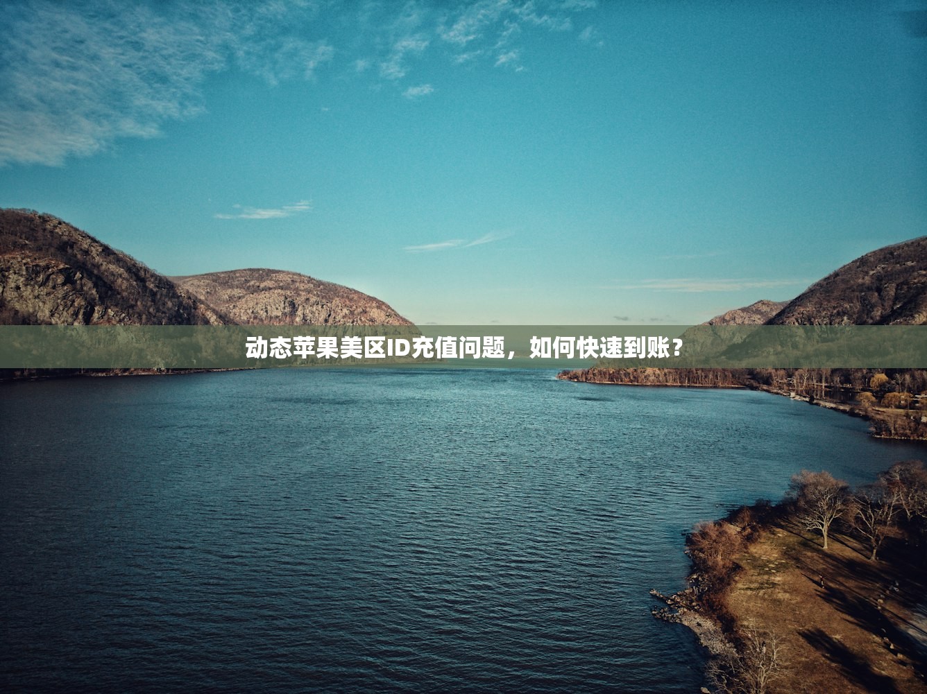 动态苹果美区ID充值问题,如何快速到账?