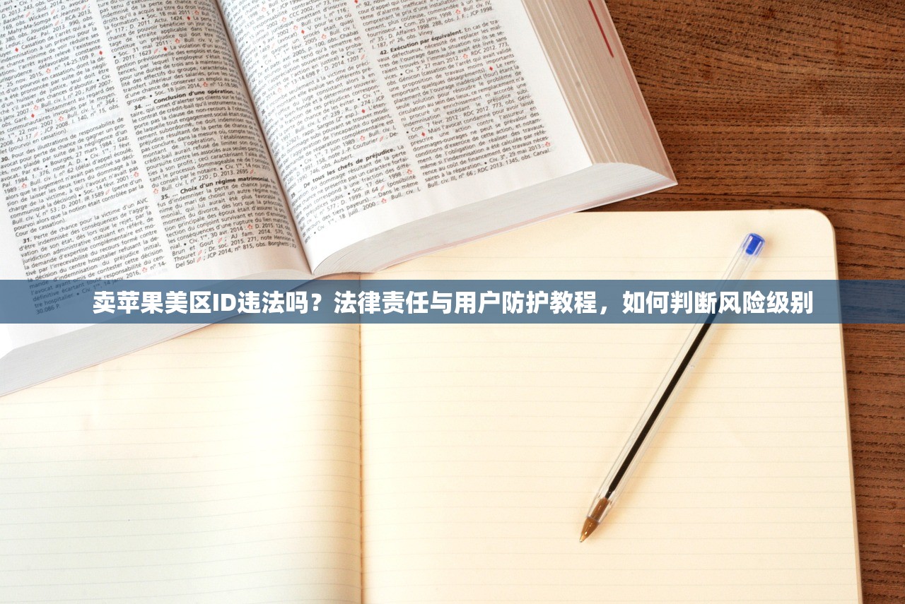 卖苹果美区ID违法吗？法律责任与用户防护教程，如何判断风险级别