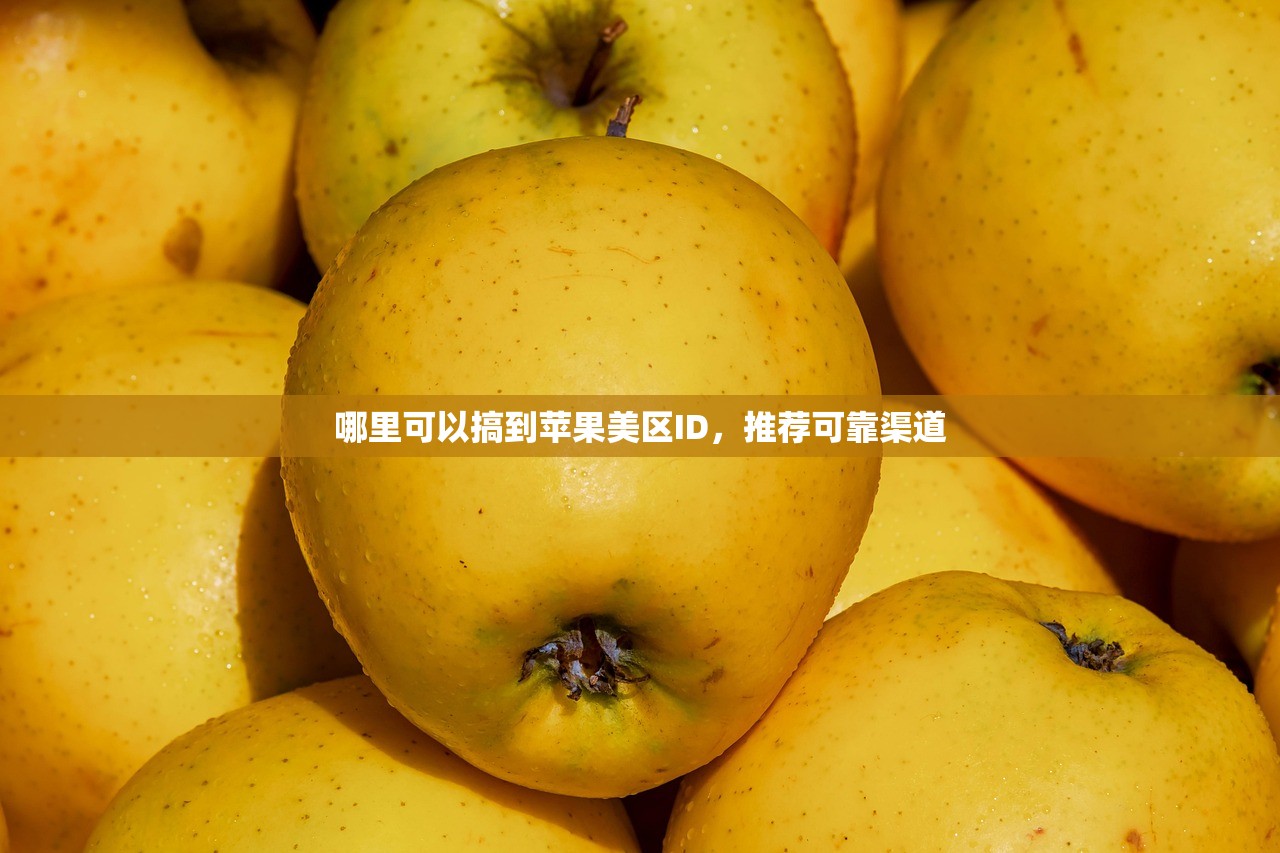 哪里可以搞到苹果美区ID,推荐可靠渠道