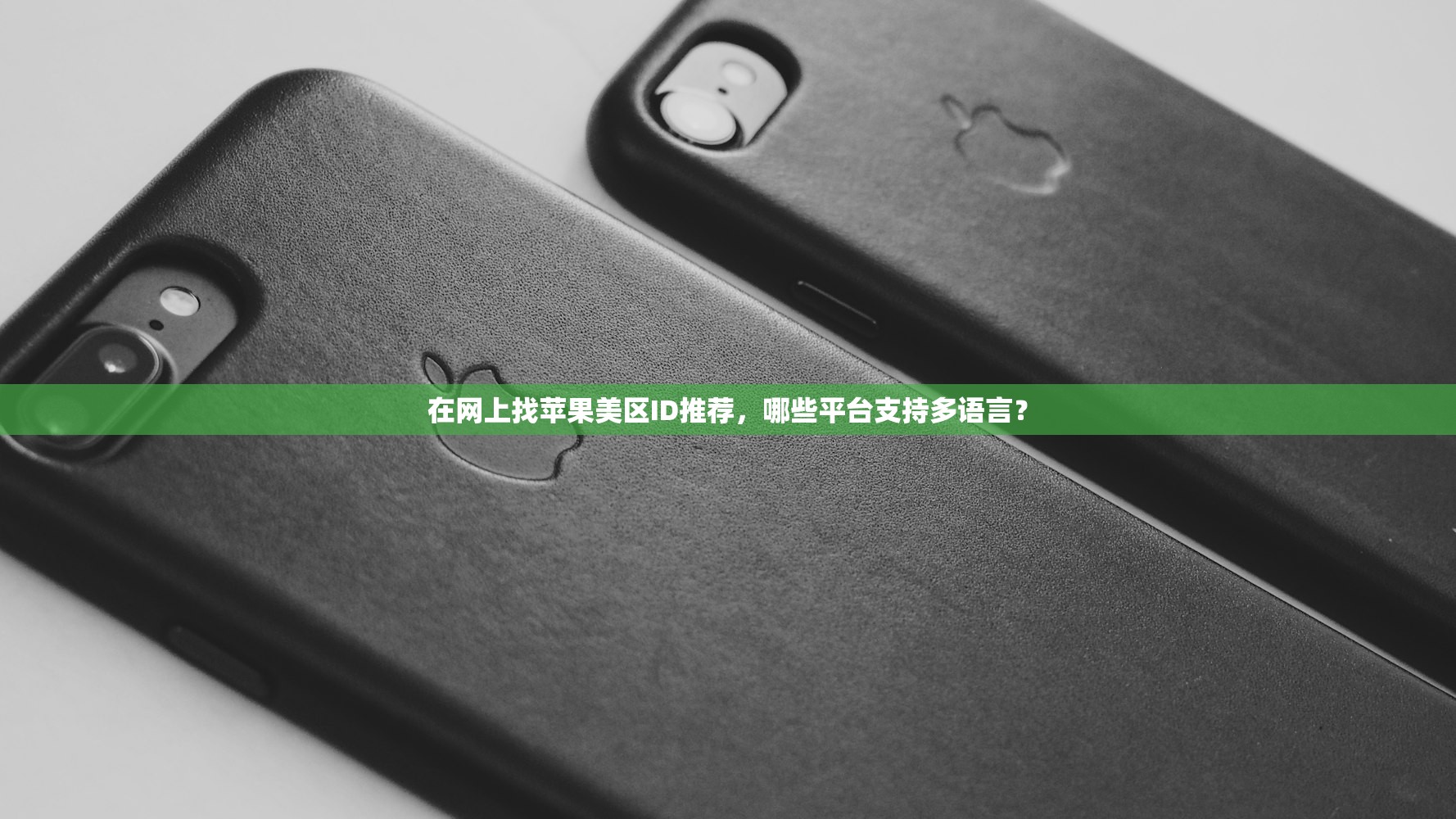 在网上找苹果美区ID推荐,哪些平台支持多语言?