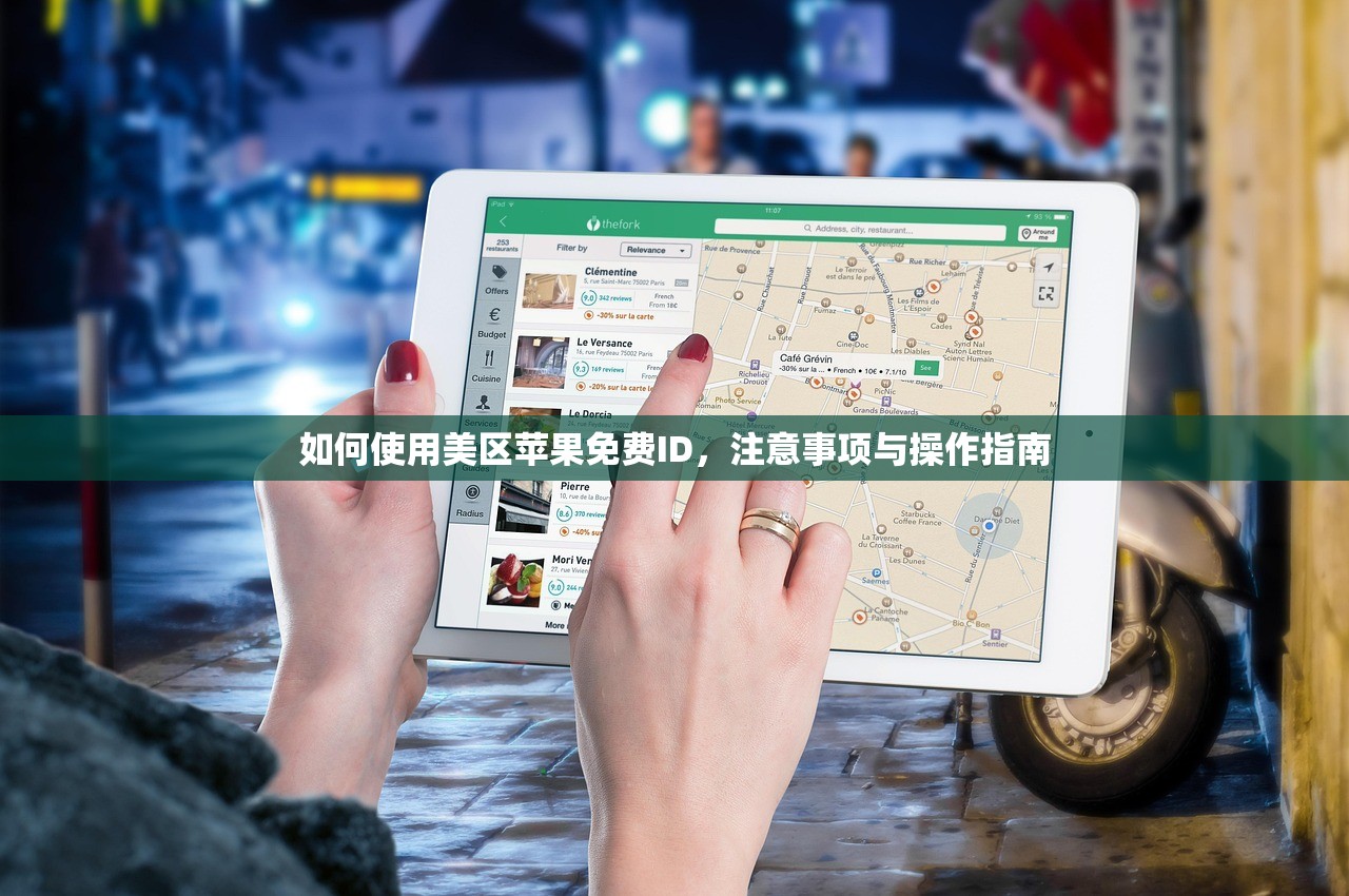 如何使用美区苹果免费ID，注意事项与操作指南