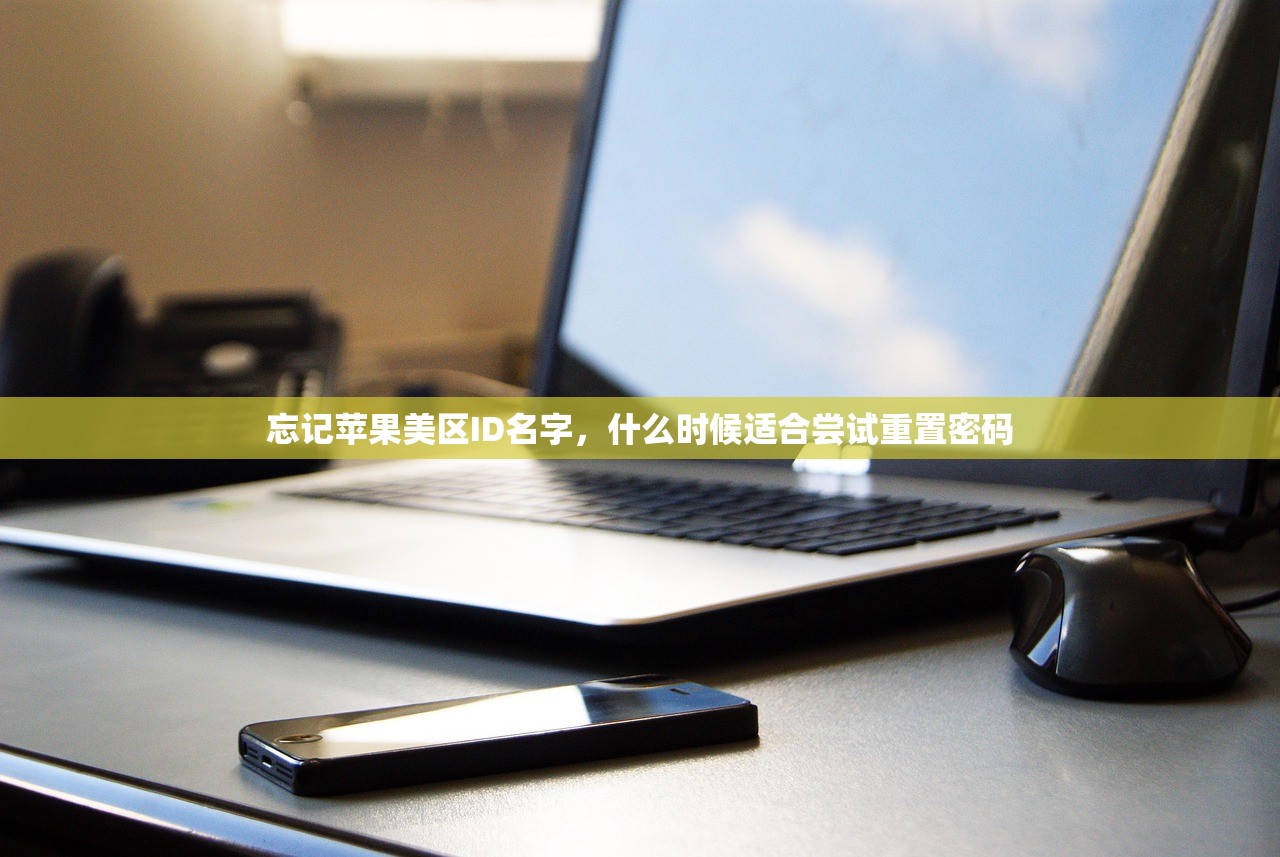 忘记苹果美区ID名字,什么时候适合尝试重置密码