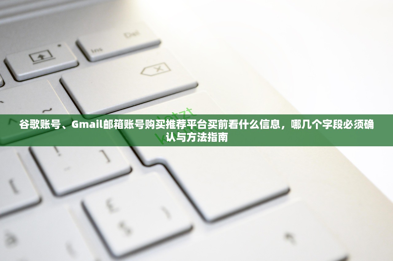 谷歌账号、Gmail邮箱账号购买推荐平台买前看什么信息，哪几个字段必须确认与方法指南