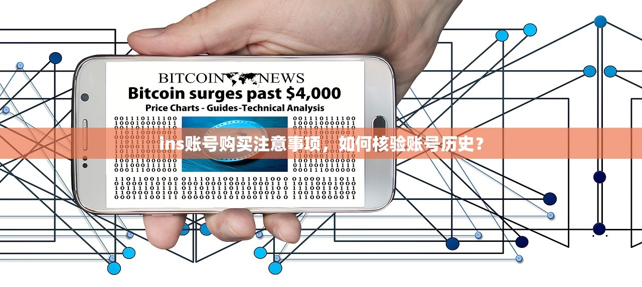 ins账号购买注意事项,如何核验账号历史?