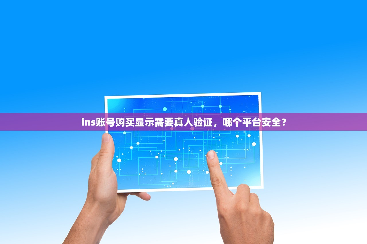 ins账号购买显示需要真人验证，哪个平台安全？