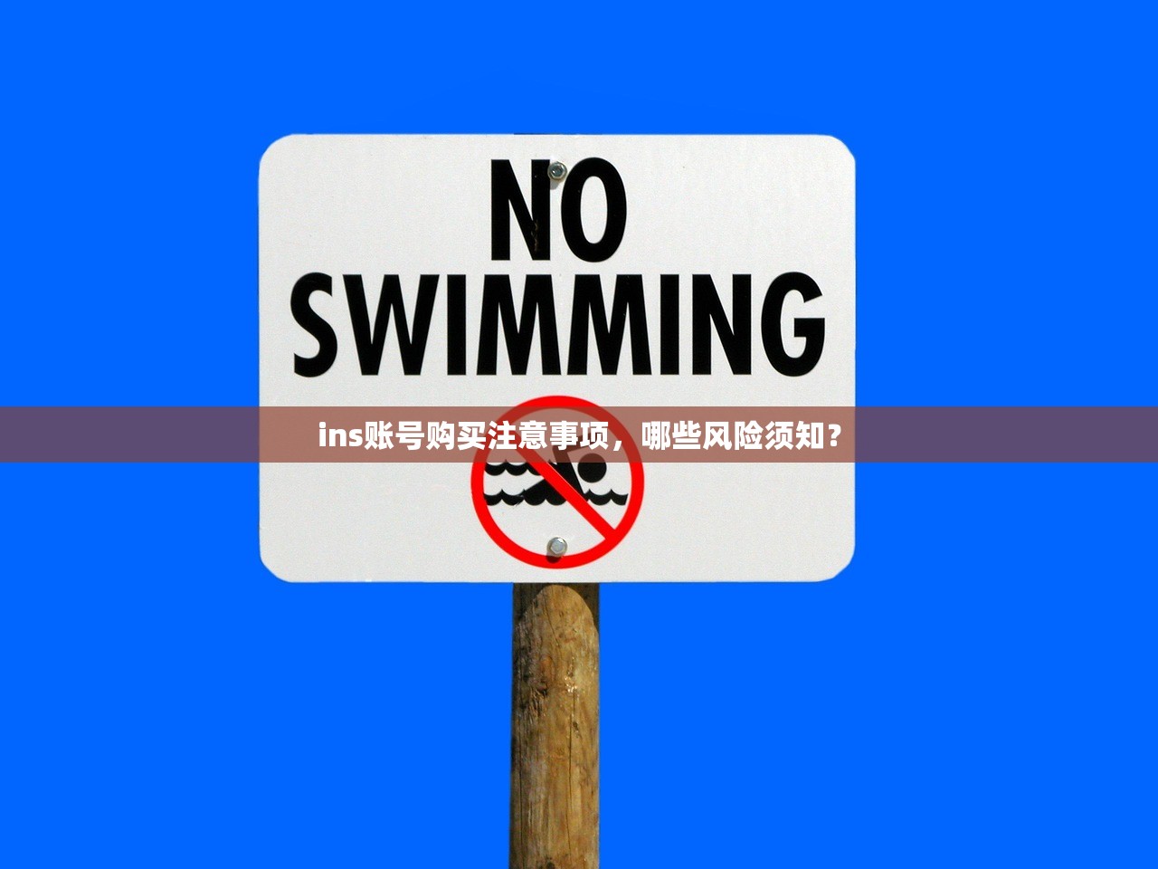 ins账号购买注意事项,哪些风险须知?