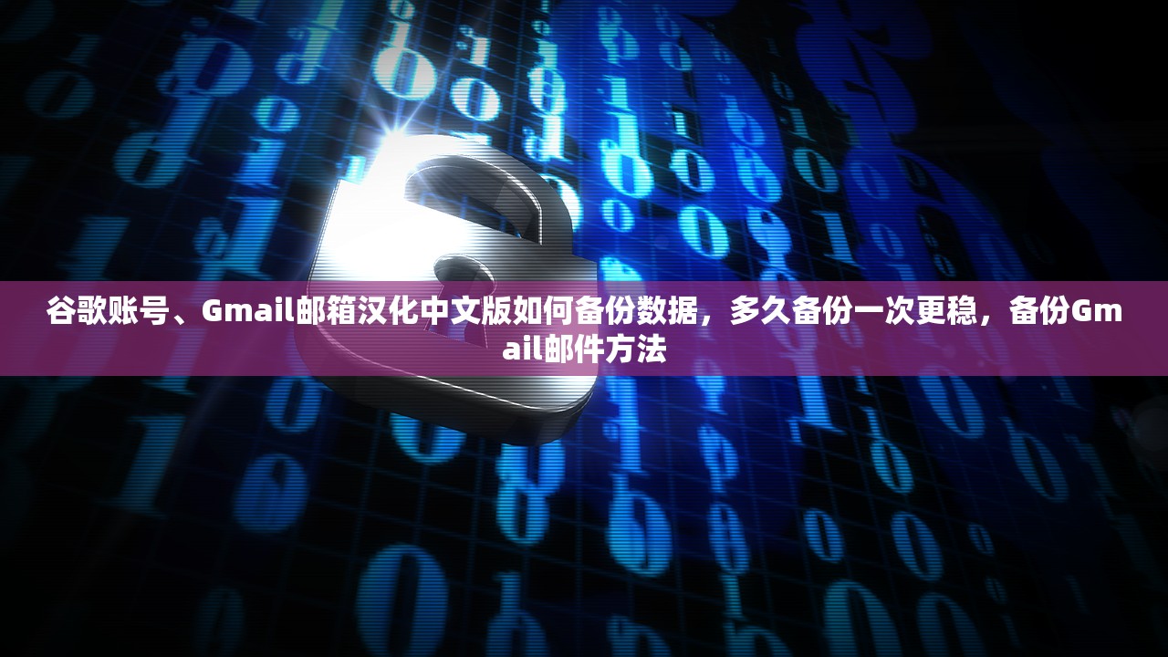 谷歌账号、Gmail邮箱汉化中文版如何备份数据，多久备份一次更稳，备份Gmail邮件方法