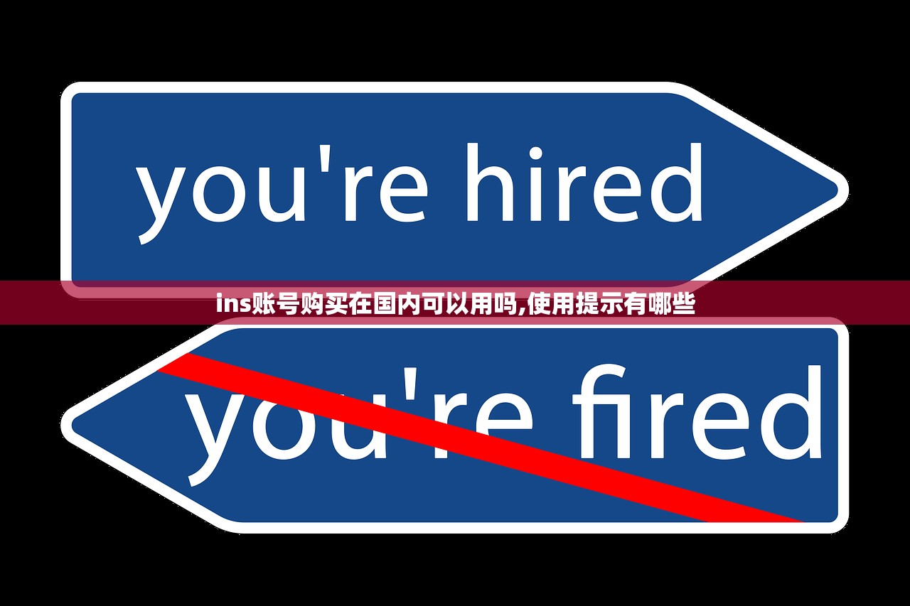 ins账号购买在国内可以用吗,使用提示有哪些