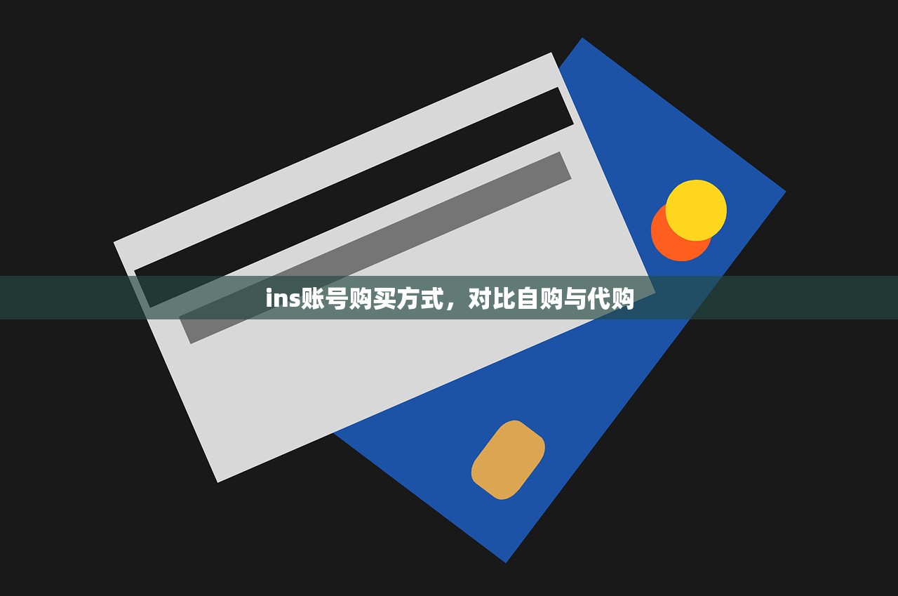 ins账号购买方式，对比自购与代购