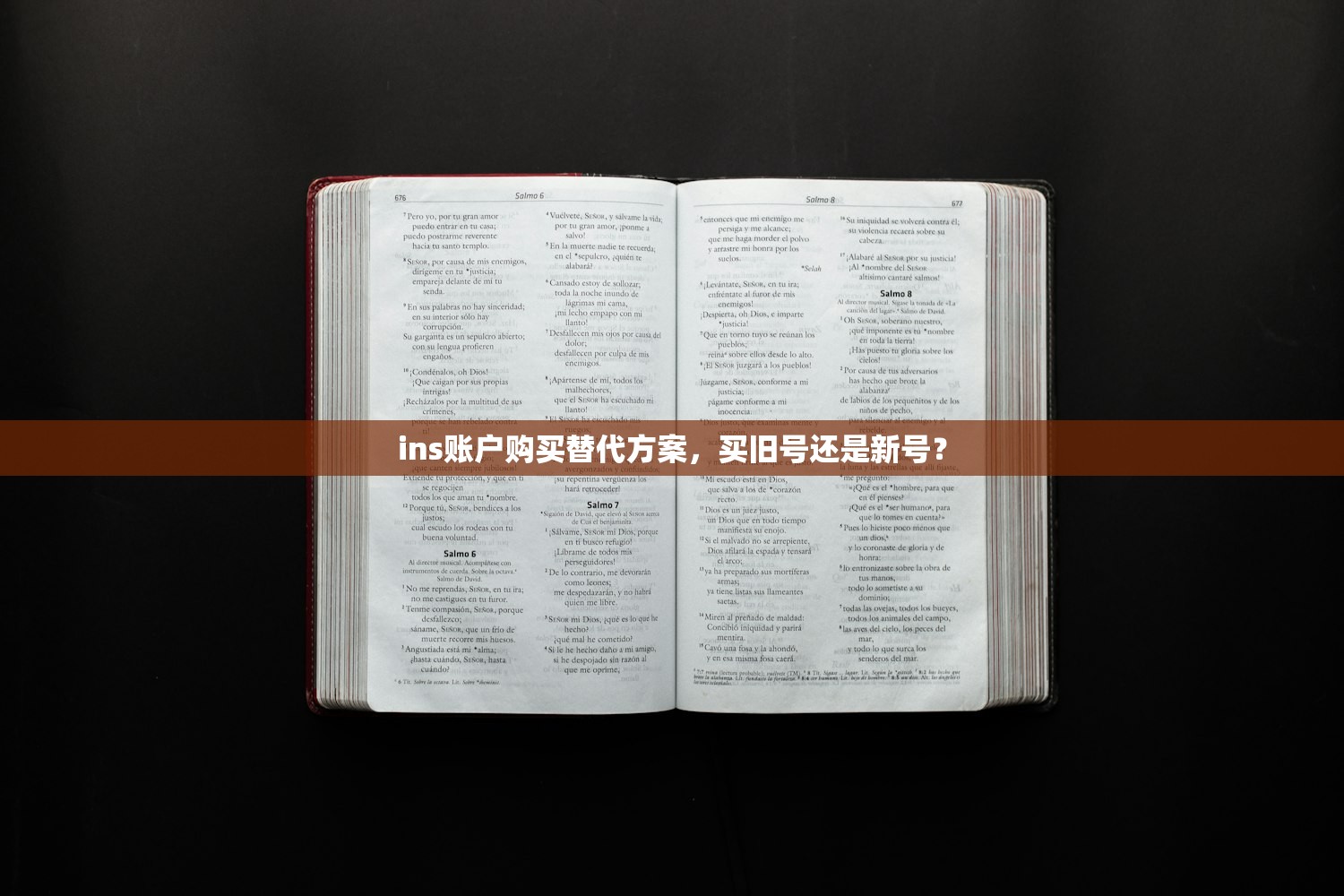 ins账户购买替代方案，买旧号还是新号？