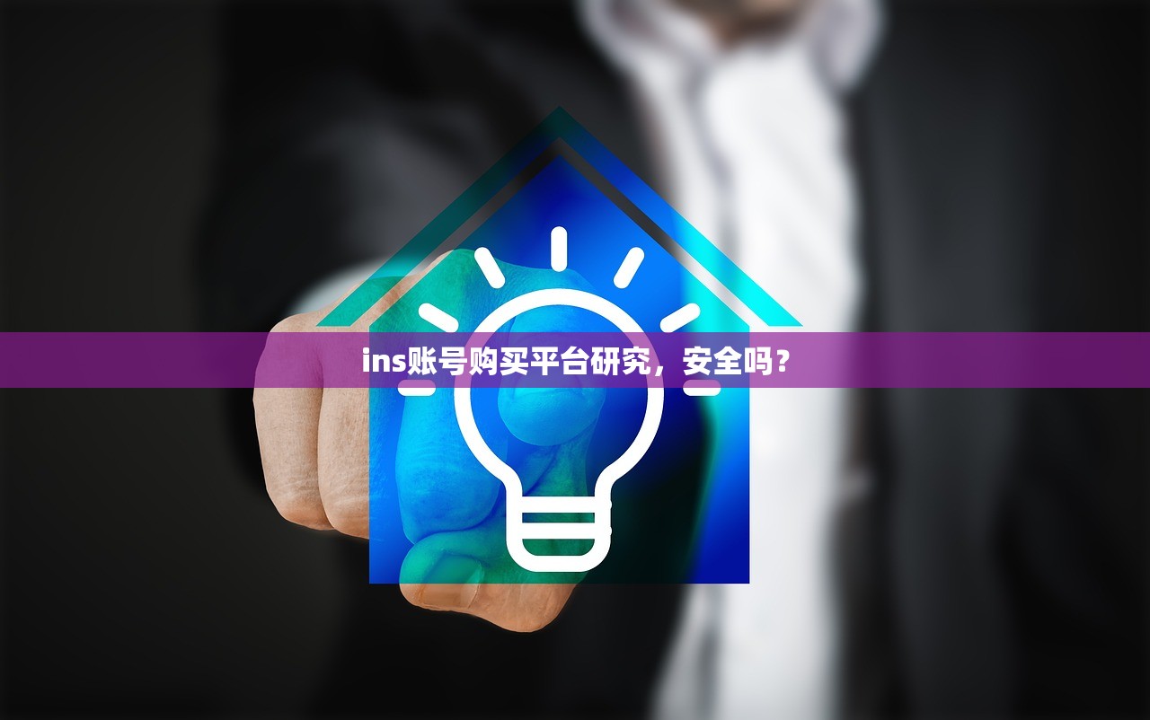 ins账号购买平台研究,安全吗?