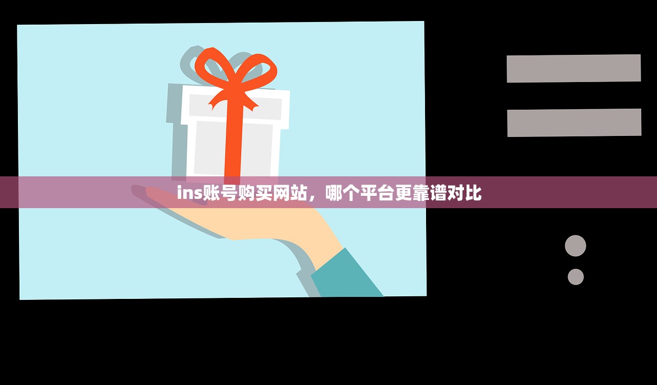 ins账号购买网站,哪个平台更靠谱对比