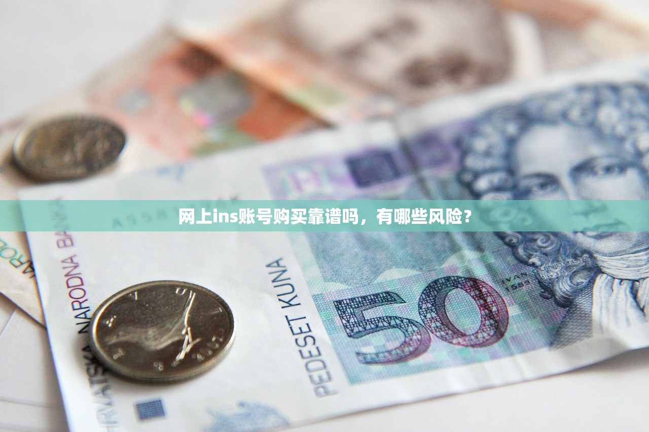 网上ins账号购买靠谱吗,有哪些风险?