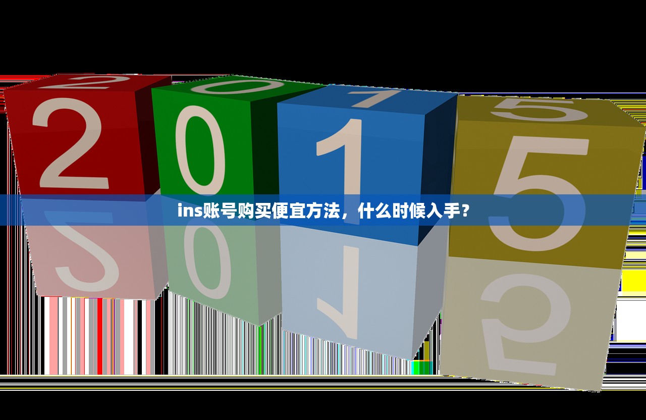 ins账号购买便宜方法,什么时候入手?