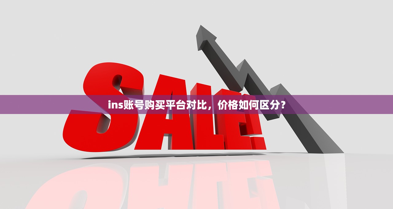ins账号购买平台对比,价格如何区分?