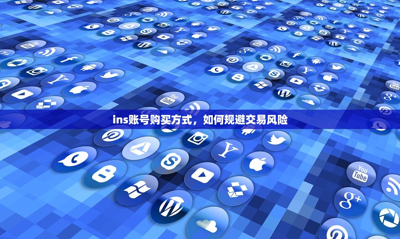 ins账号购买方式，如何规避交易风险