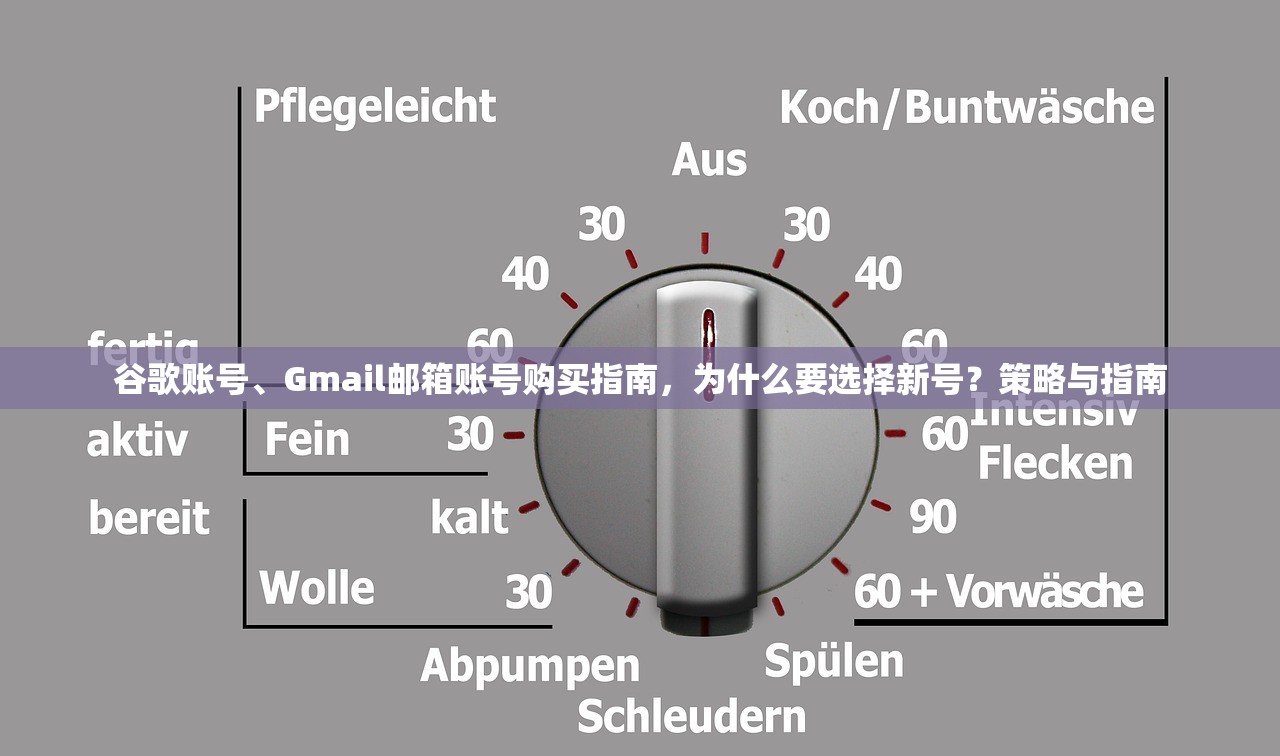 谷歌账号、Gmail邮箱账号购买指南，为什么要选择新号？策略与指南