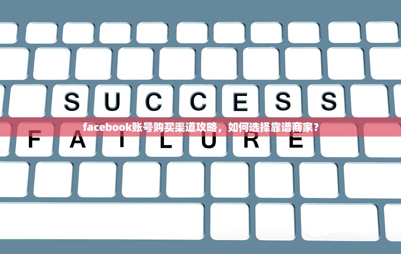 facebook账号购买渠道攻略,如何选择靠谱商家?