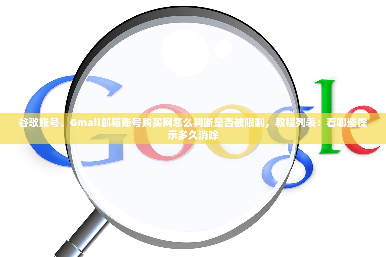 谷歌账号、Gmail邮箱账号购买网怎么判断是否被限制，教程列表：看哪些提示多久消除