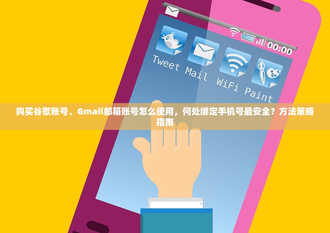 购买谷歌账号、Gmail邮箱账号怎么使用，何处绑定手机号最安全？方法策略指南