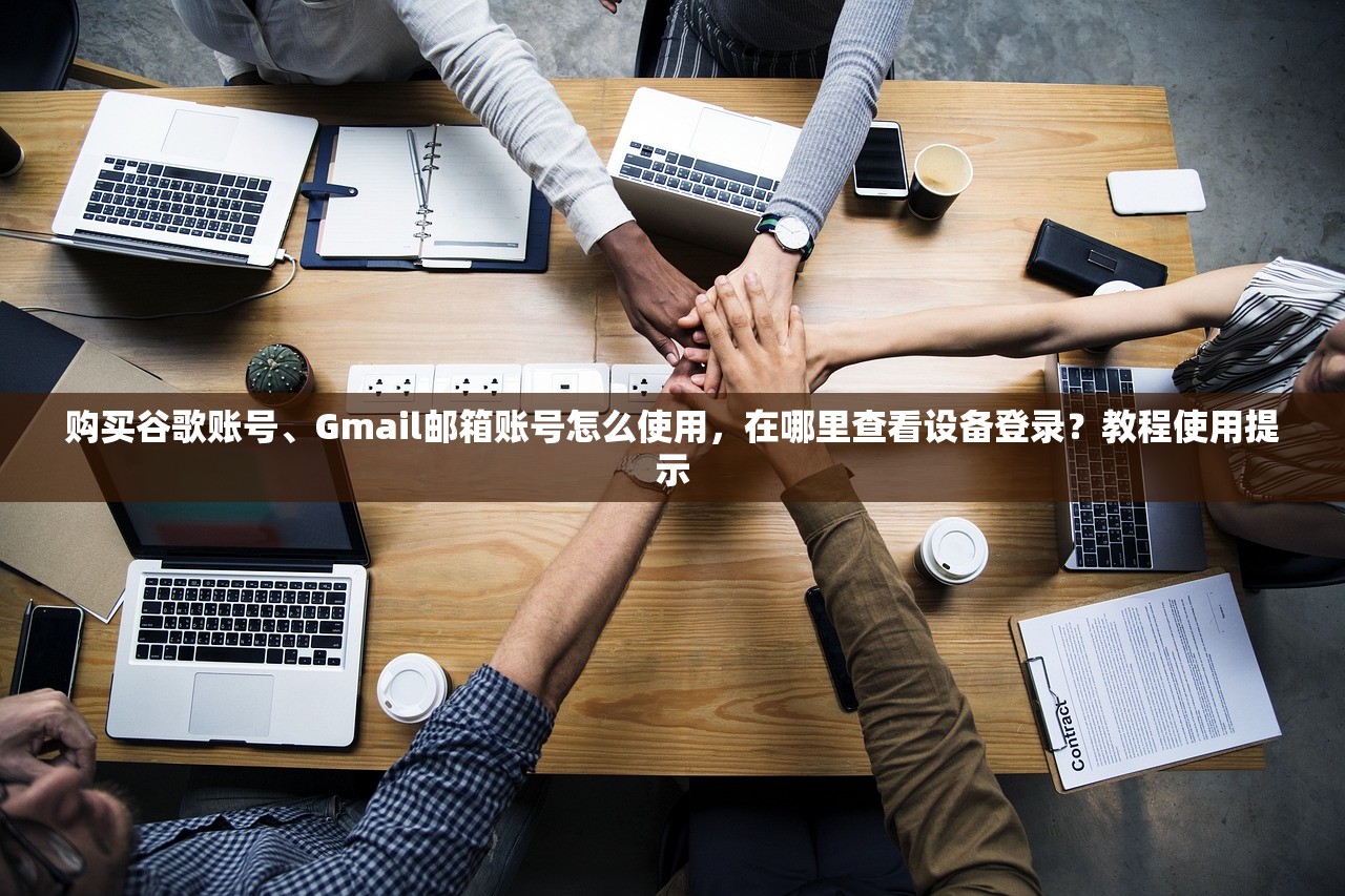 购买谷歌账号、Gmail邮箱账号怎么使用，在哪里查看设备登录？教程使用提示