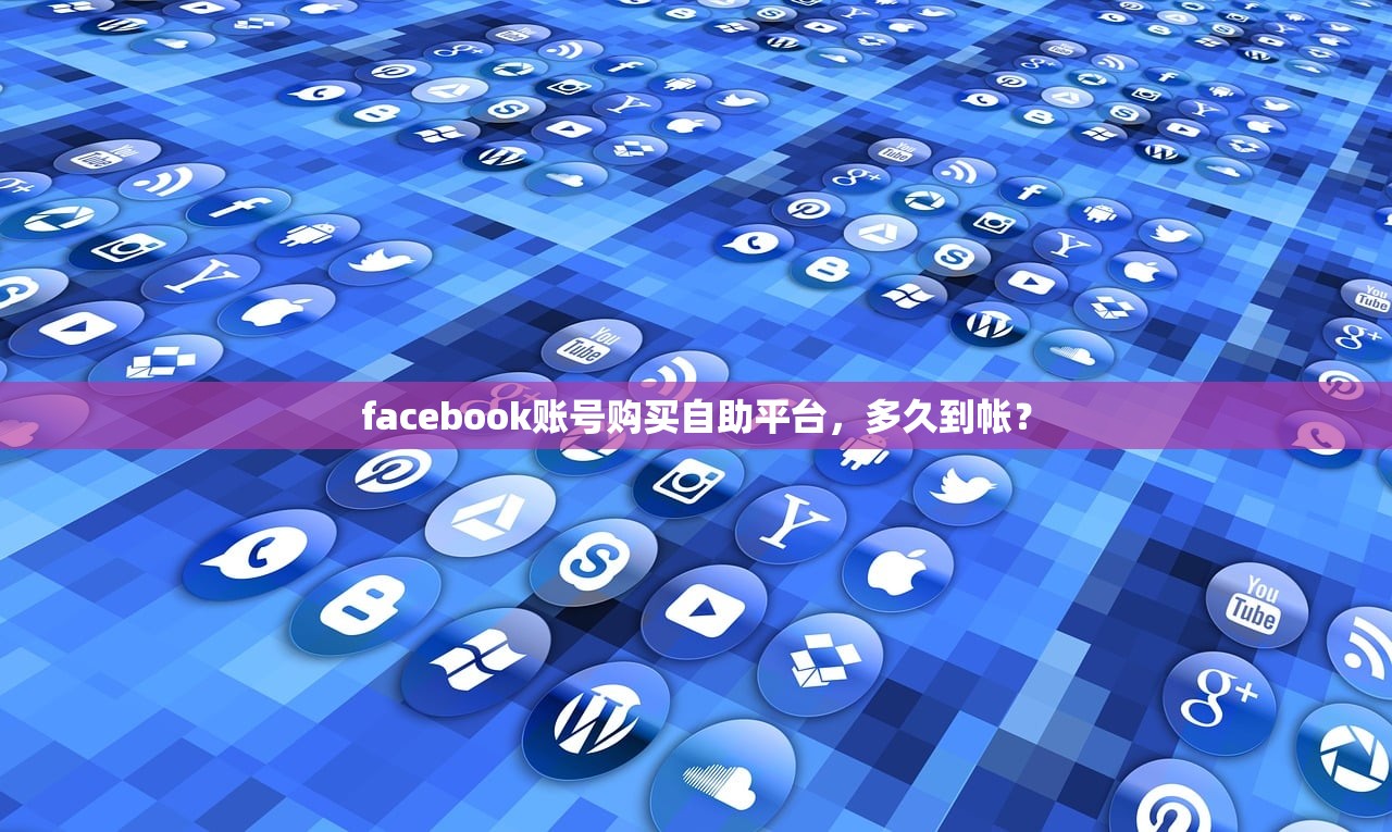 facebook账号购买自助平台，多久到帐？