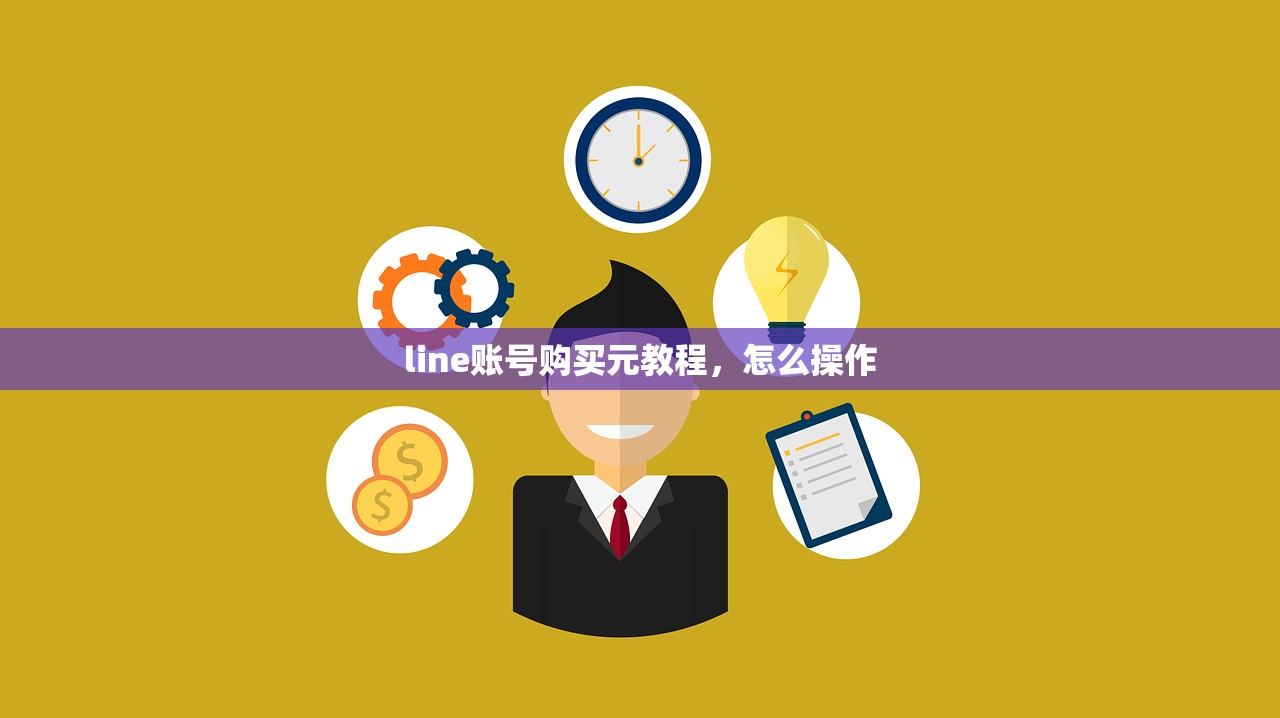 line账号购买元教程，怎么操作