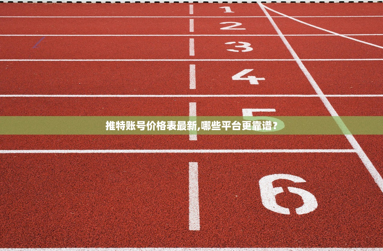 推特账号价格表最新,哪些平台更靠谱？