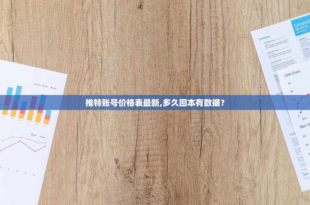 推特账号价格表最新,多久回本有数据？