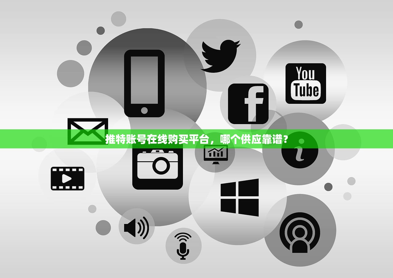 推特账号在线购买平台，哪个供应靠谱？